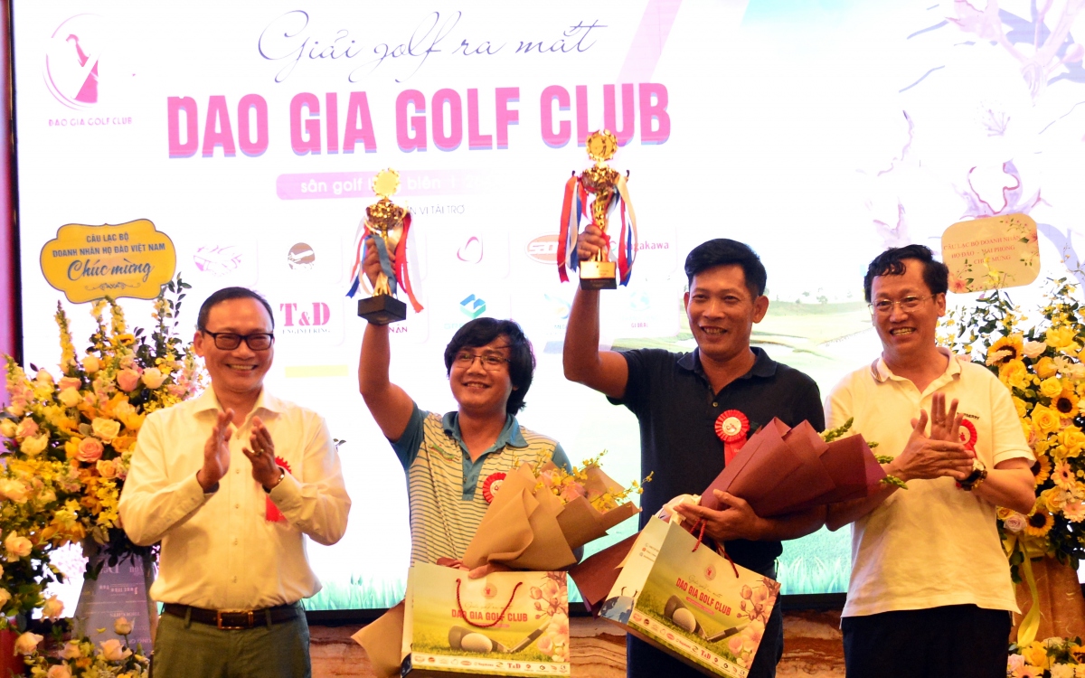 giai golf cup Dao gia lan i nam 2020 noi ket noi dam me, tinh doan ket hinh anh 4