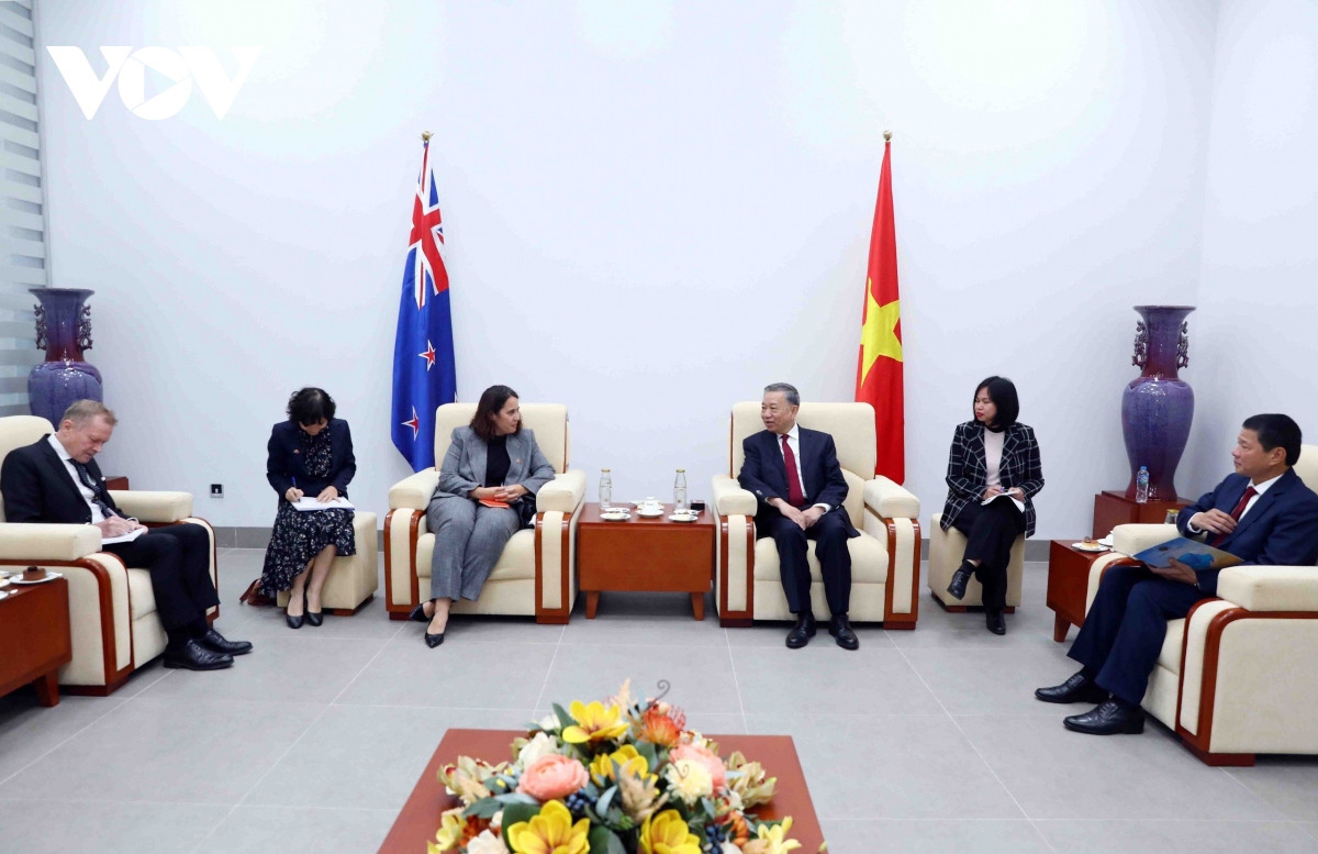 bo truong bo cong an to lam tiep Dai su new zealand tai viet nam hinh anh 1