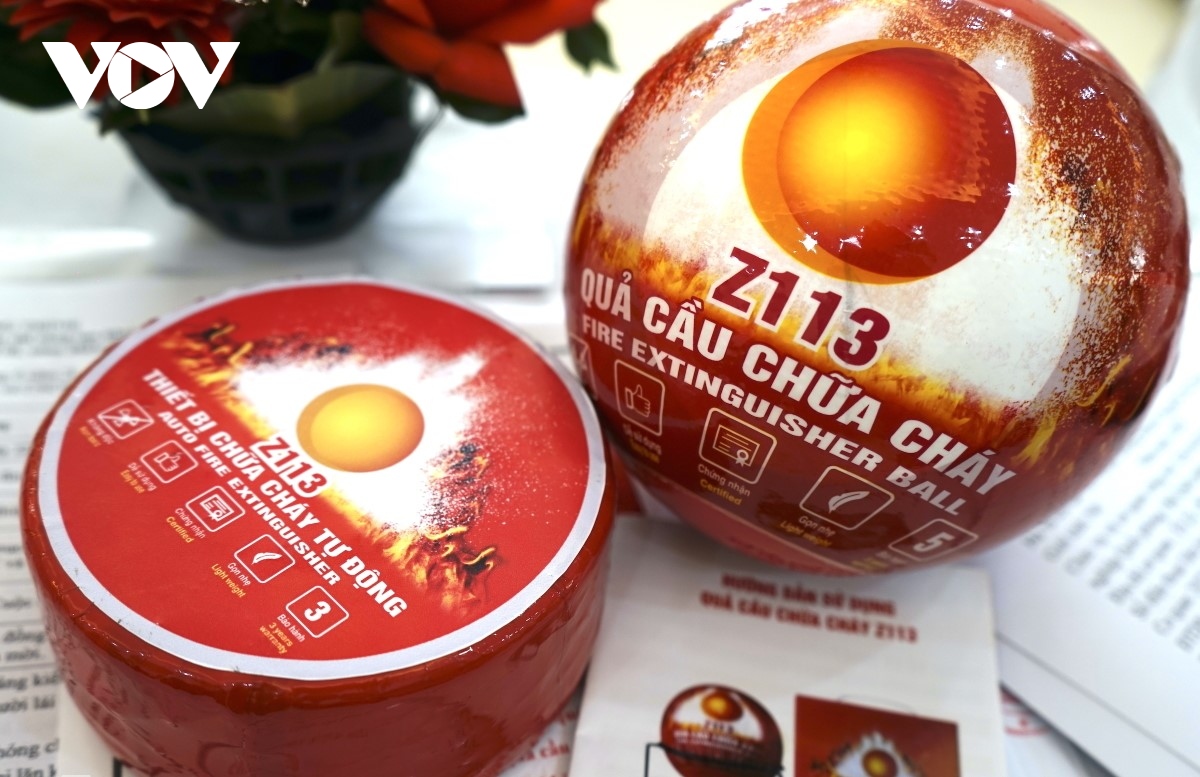 quả cầu chữa cháy thông minh đa chức năng được đánh giá cao trong thực tiễn hình ảnh 5 qua cau chua chay thong minh da chuc nang duoc danh gia cao trong thuc tien hinh anh 5