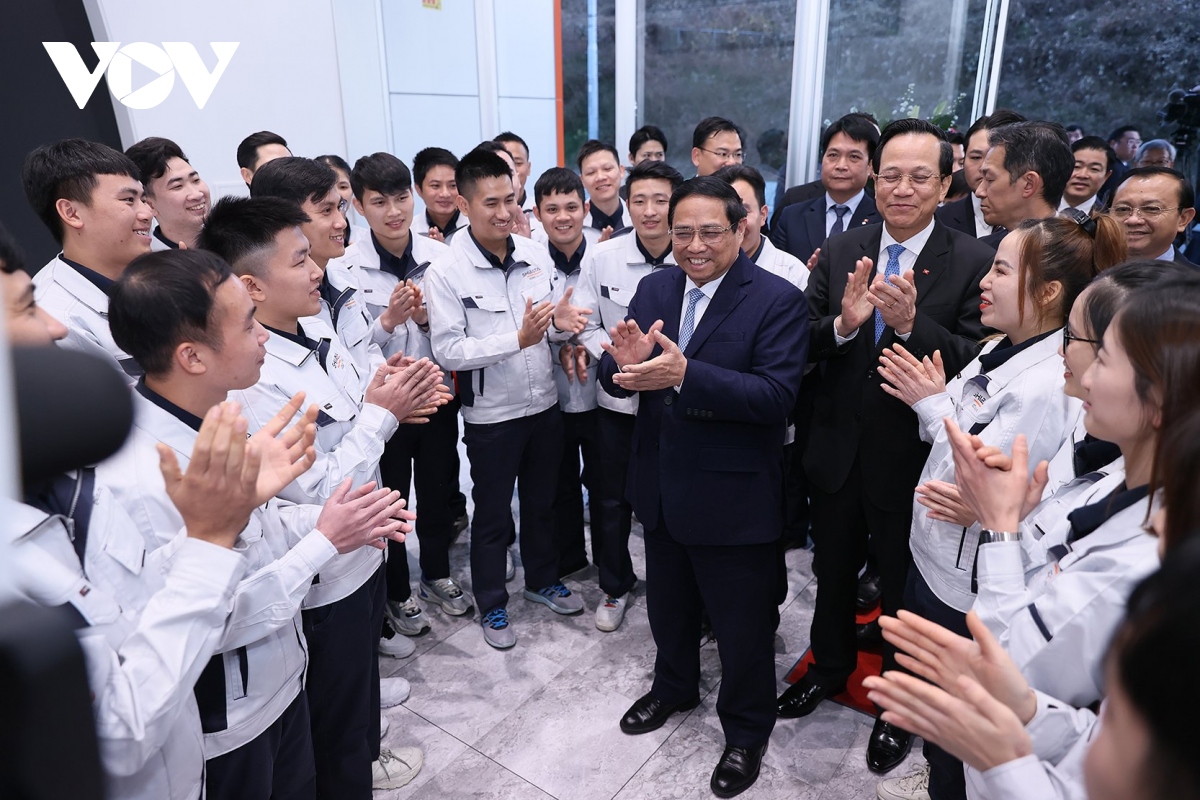thủ tướng phạm minh chính thăm công ty shibata gousei tại nhật bản hình ảnh 4 thu tuong pham minh chinh tham cong ty shibata gousei tai nhat ban hinh anh 4