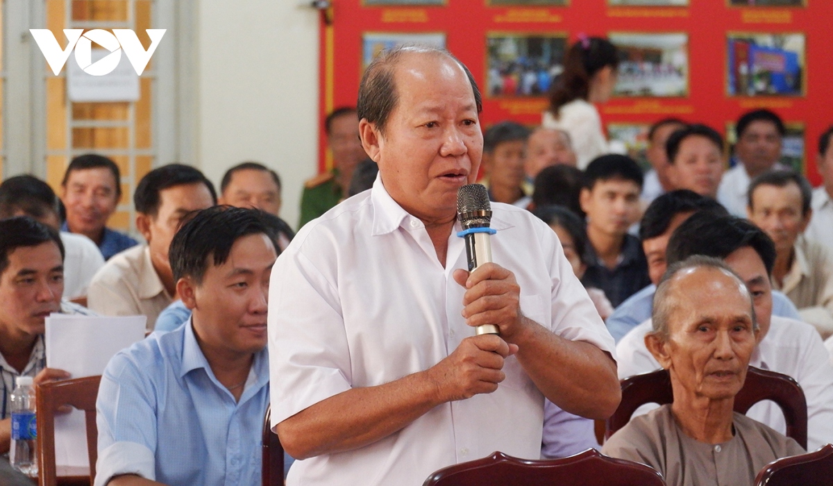pho chu tich nuoc vo thi Anh xuan tiep xuc cu tri tinh an giang hinh anh 3