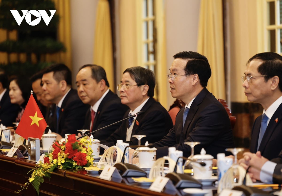 toan canh le don va hoi dam giua chu tich nuoc viet nam va tong thong philippines hinh anh 7