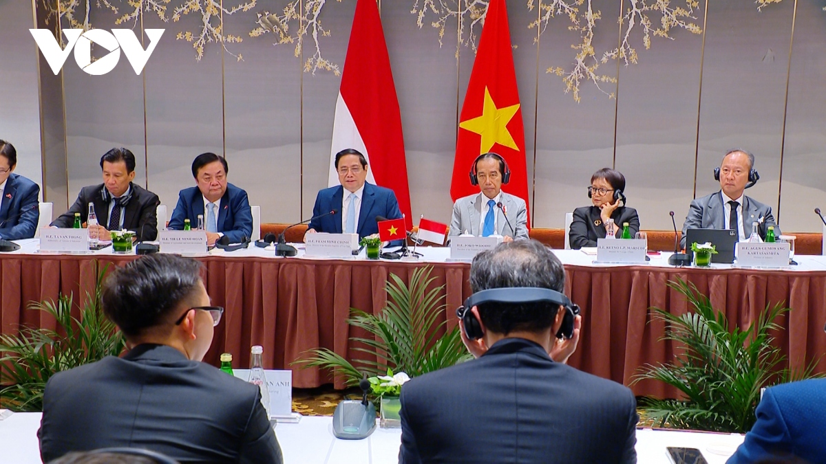thu tuong va tong thong joko widodo doi thoai voi doanh nghiep 2 nuoc hinh anh 1 thu tuong va tong thong joko widodo doi thoai voi doanh nghiep 2 nuoc hinh anh 1