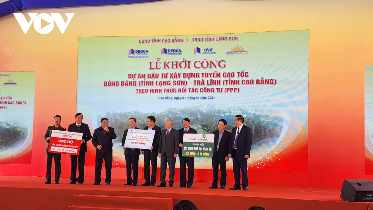 thu tuong pham minh chinh phat lenh khoi cong cao toc Dong Dang - tra linh hinh anh 5 thu tuong pham minh chinh phat lenh khoi cong cao toc Dong Dang - tra linh hinh anh 5